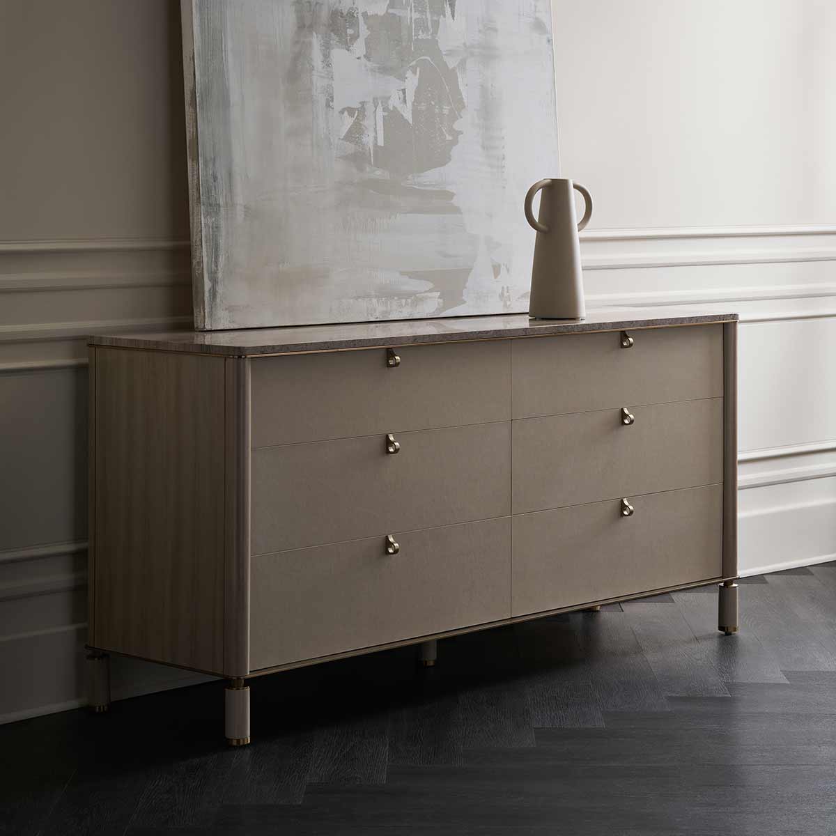 Balance Dresser | Caracole Modern Principles Collection | Elegant Contemporary Luxury Exclusive Designer Furniture