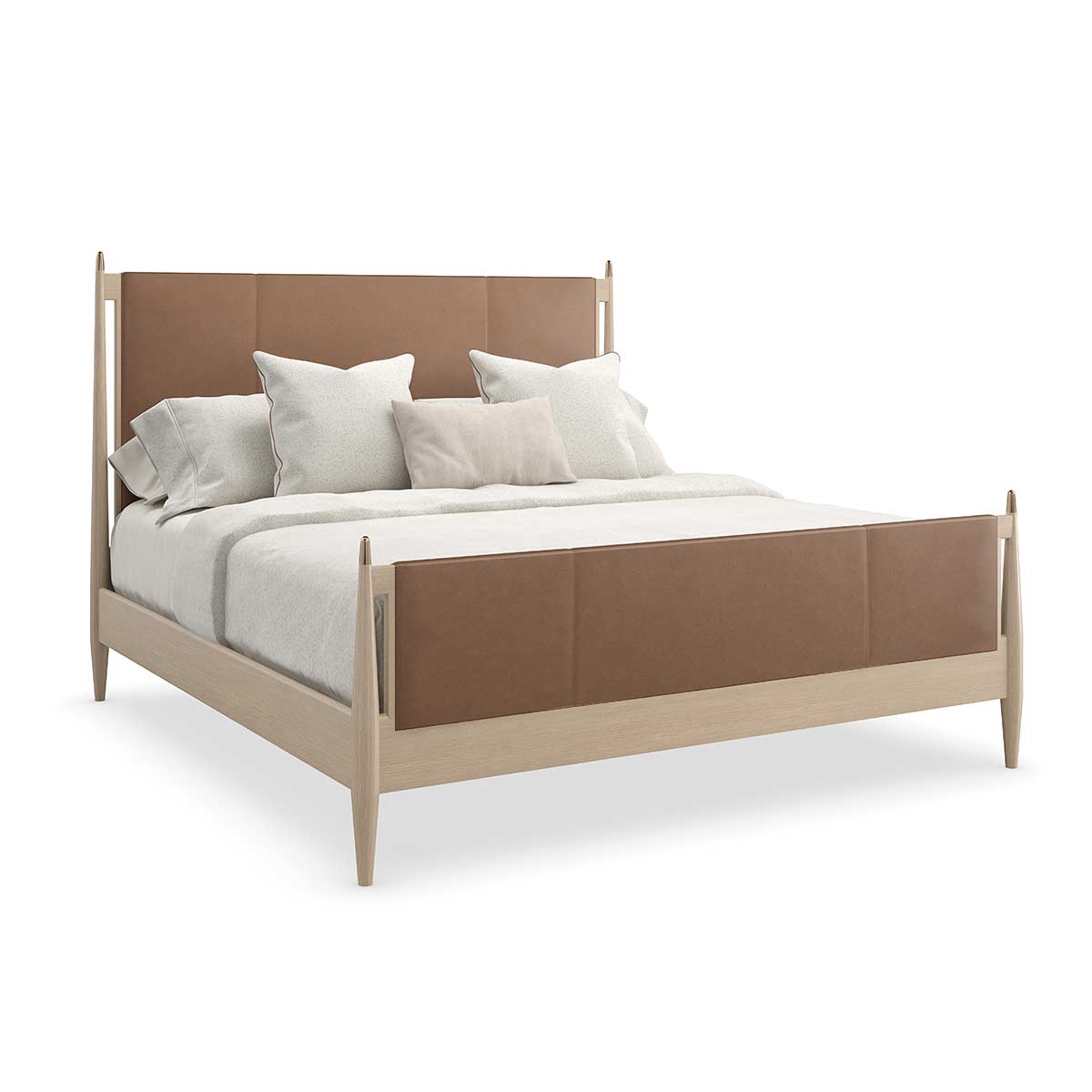 Rhythm Bed | Caracole Modern Principles Collection | Elegant Contemporary Luxury Exclusive Designer Furniture