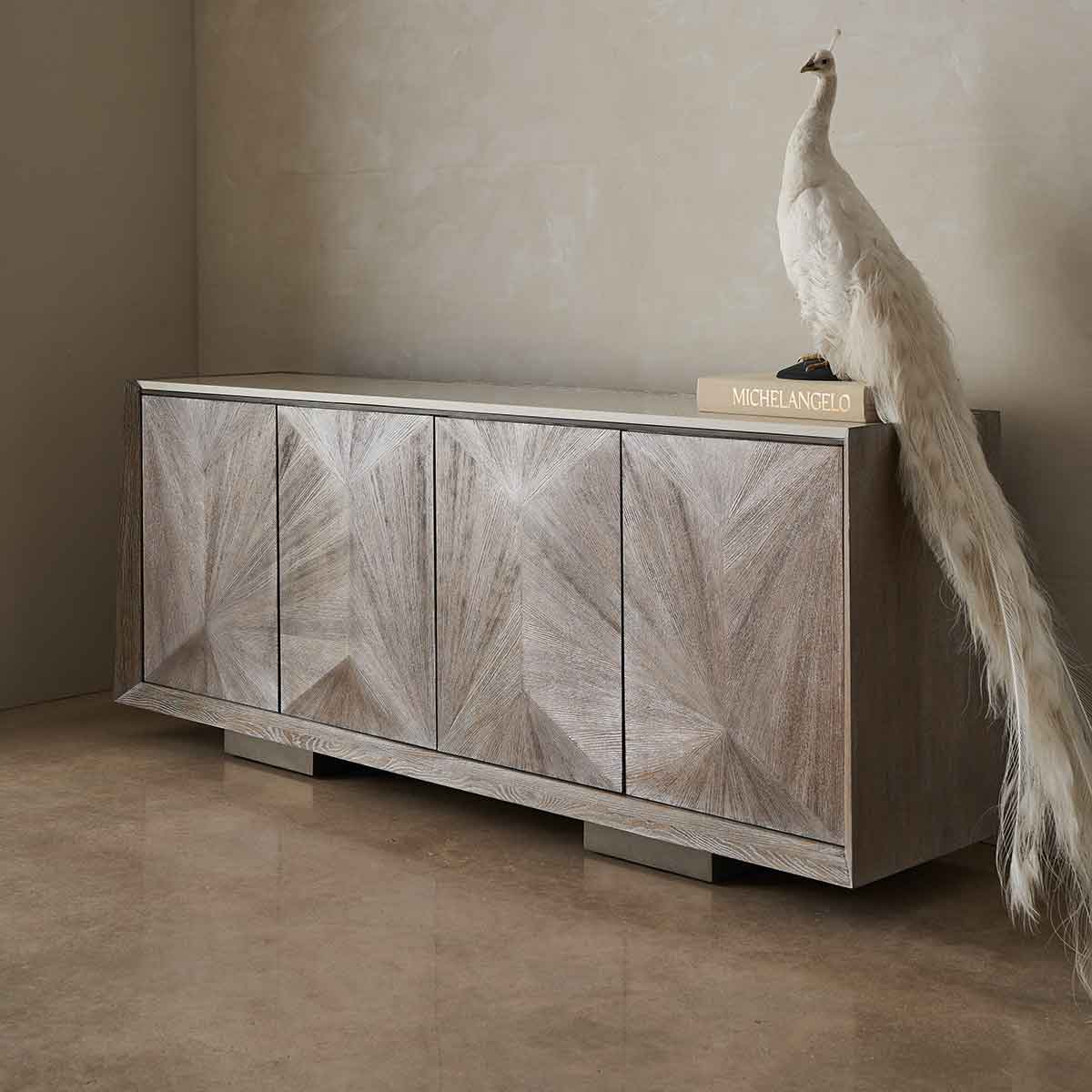 Point of View Sideboard | Caracole Classic Collection | Elegant Contemporary Luxury Exclusive Designer Furniture