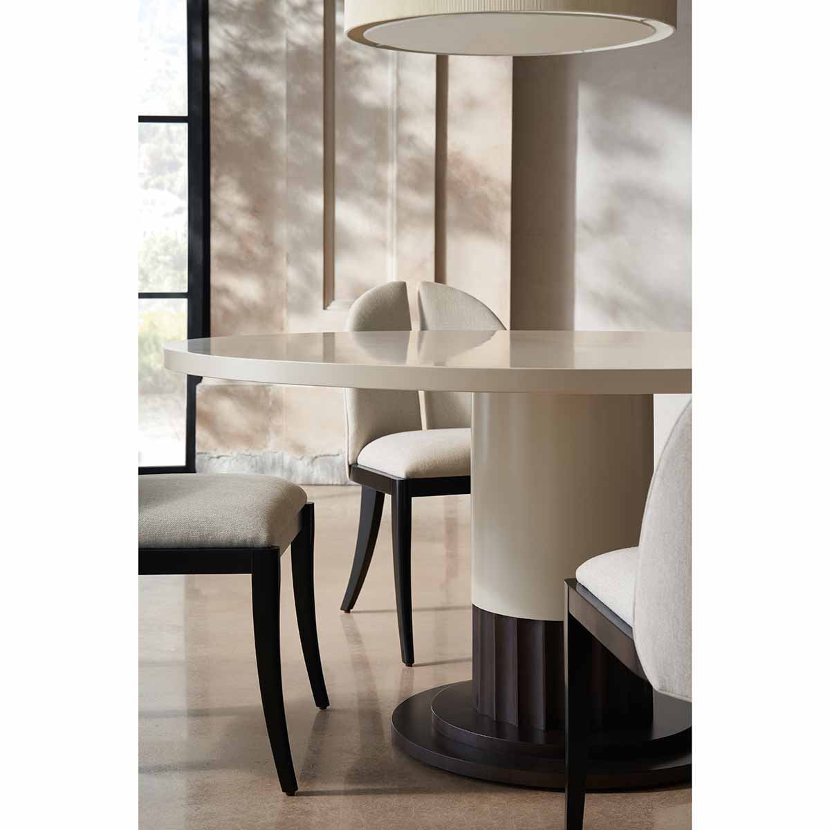 Dorian Dining or Entrance Table | Caracole Classic Collection | Elegant Contemporary Luxury Exclusive Designer Furniture