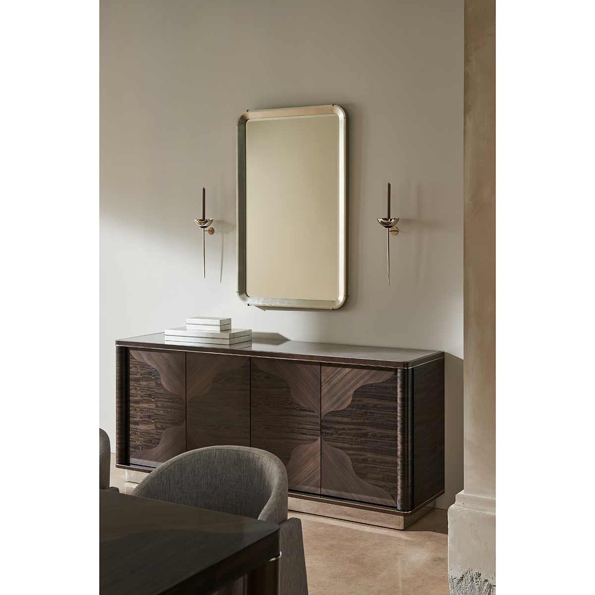 Fancy Face Sideboard | Caracole Classic Collection | Elegant Contemporary Luxury Exclusive Designer Furniture