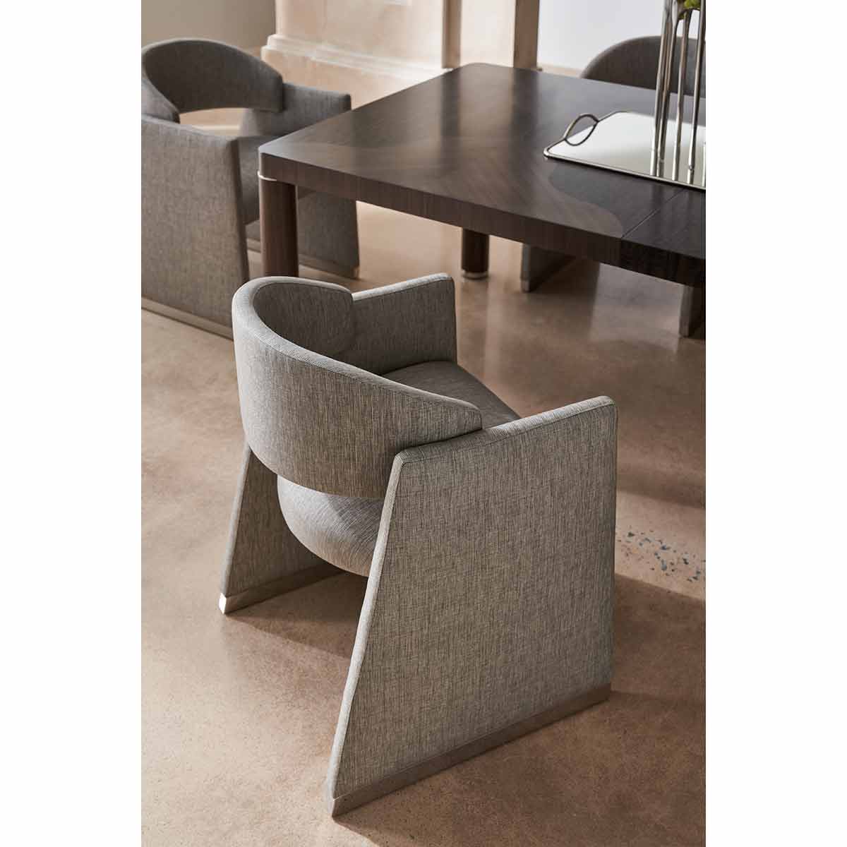 Polish Off Dining Chair | Caracole Classic Collection | Elegant Contemporary Luxury Exclusive Designer Furniture