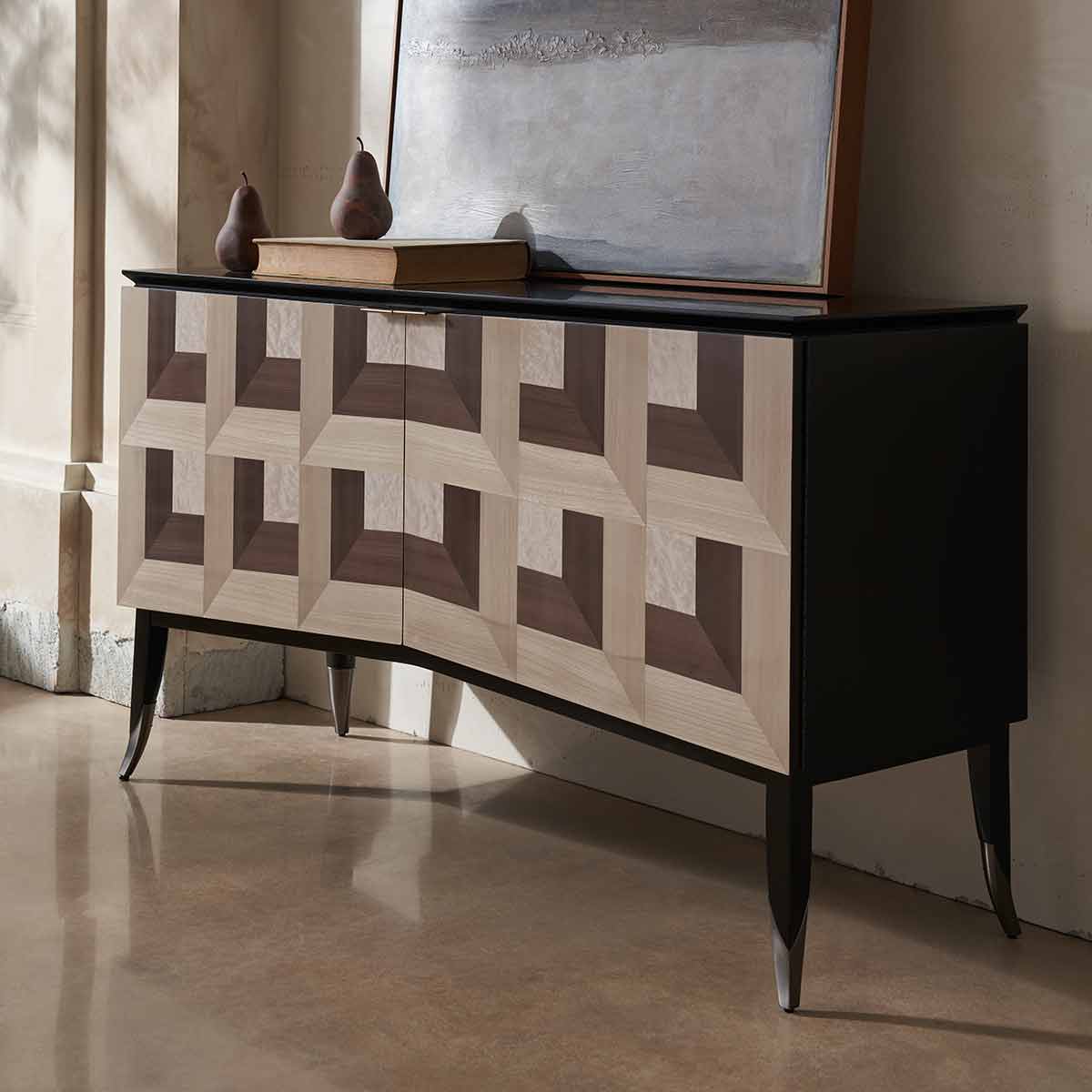 Escher Cabinet | Caracole Classic Collection | Elegant Contemporary Luxury Exclusive Designer Furniture