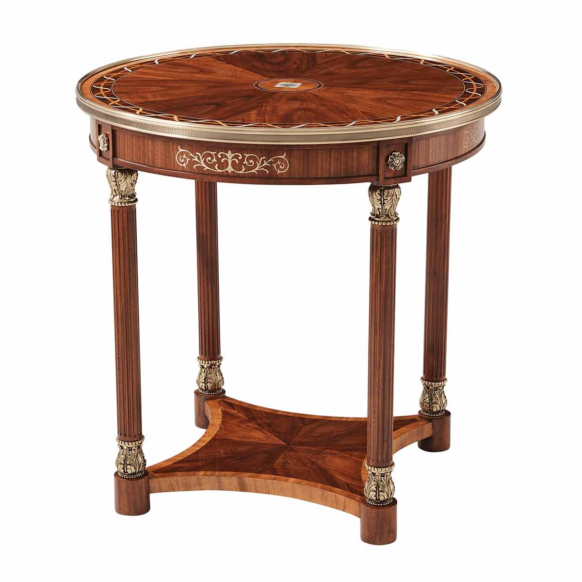 Paulette Side Table II | Stephen Church Collection | Elegant Classical Luxury Exclusive Handmade Designer Furniture
