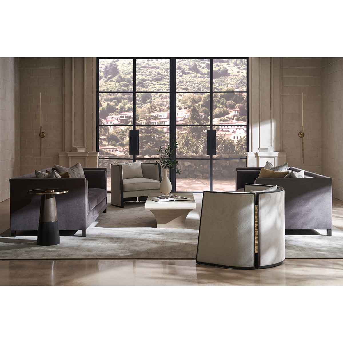 Tuxedo Sofa | Caracole Classic Collection | Elegant Contemporary Luxury Exclusive Designer Furniture