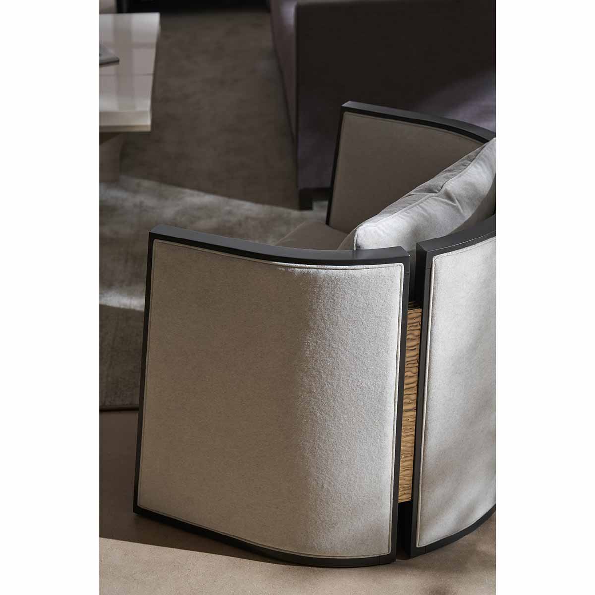 Cut Away Chair | Caracole Classic Collection | Elegant Contemporary Luxury Exclusive Designer Furniture