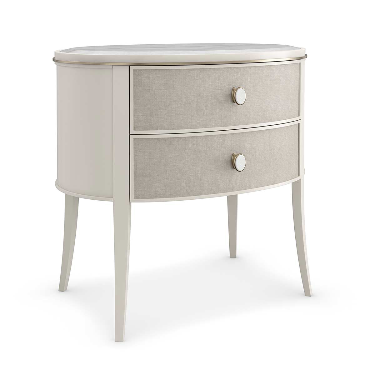 Bruges Nightstand | Caracole Classic Collection | Elegant Contemporary Luxury Exclusive Designer Furniture