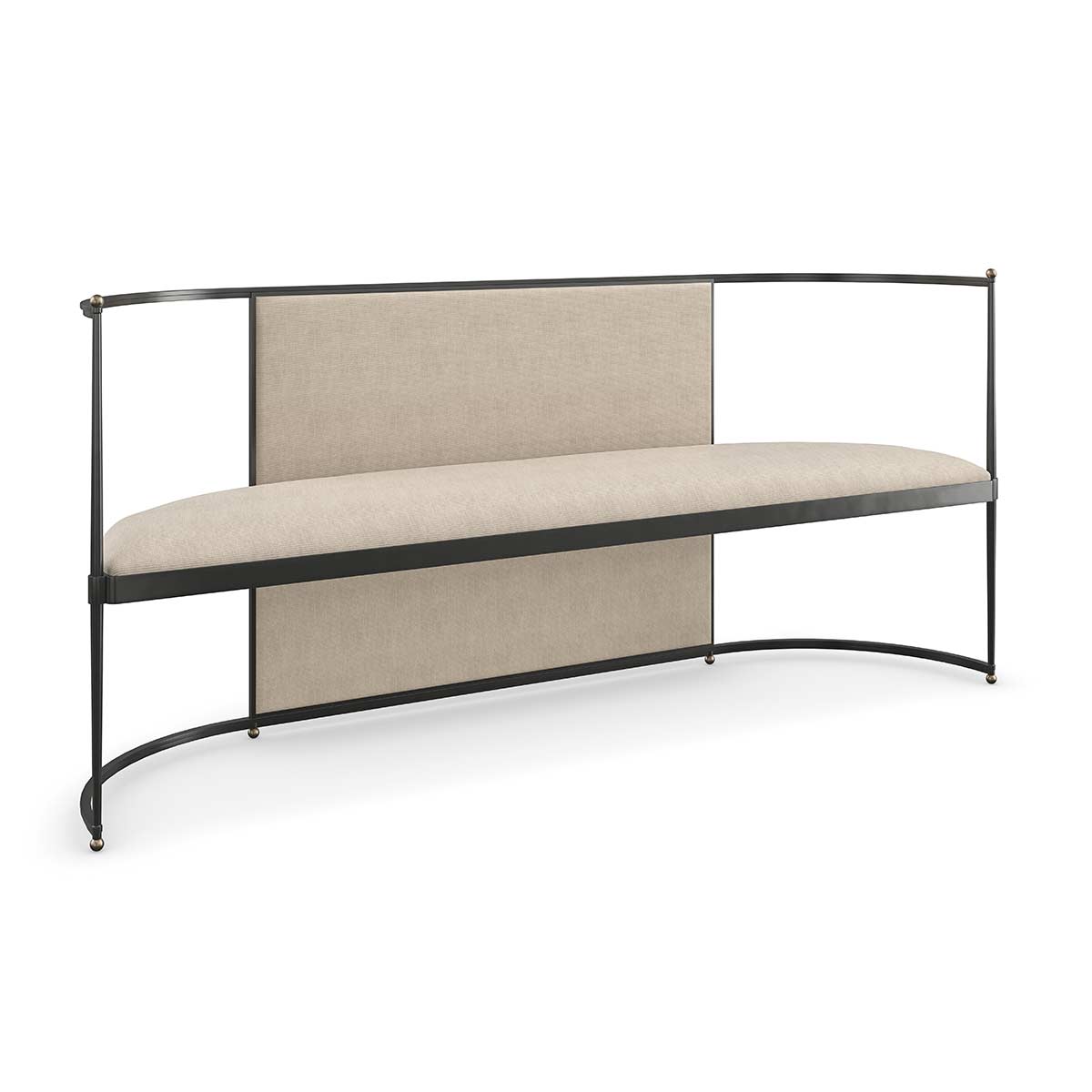 Toulouse Bench | Caracole Classic Collection | Elegant Contemporary Luxury Exclusive Designer Furniture