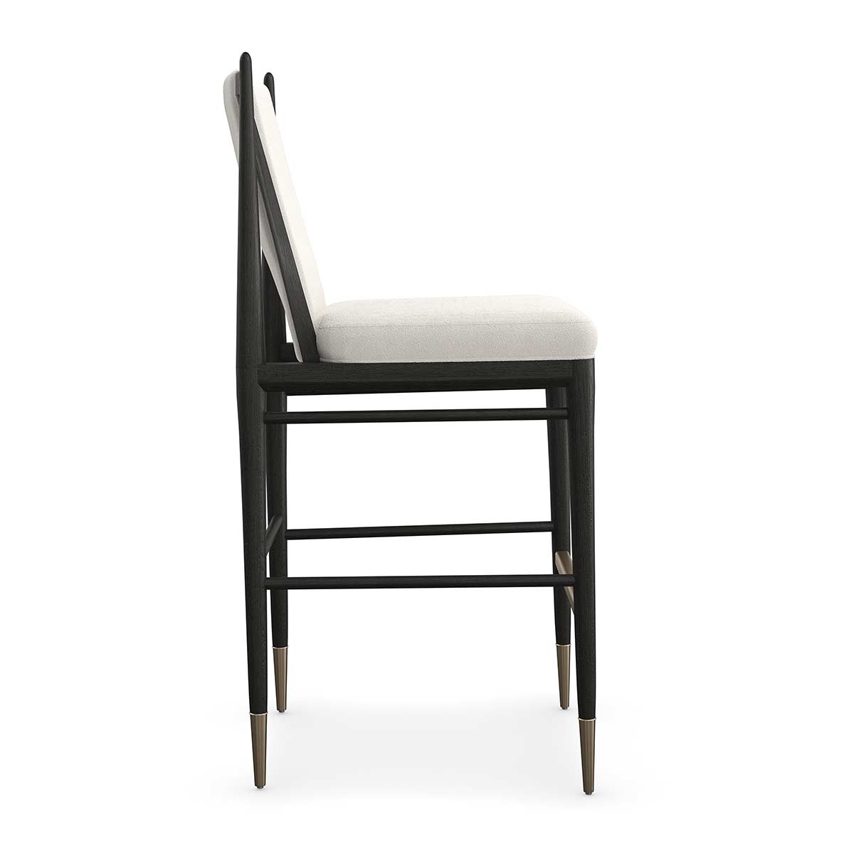 Unity Dark Bar Stool - Image 3