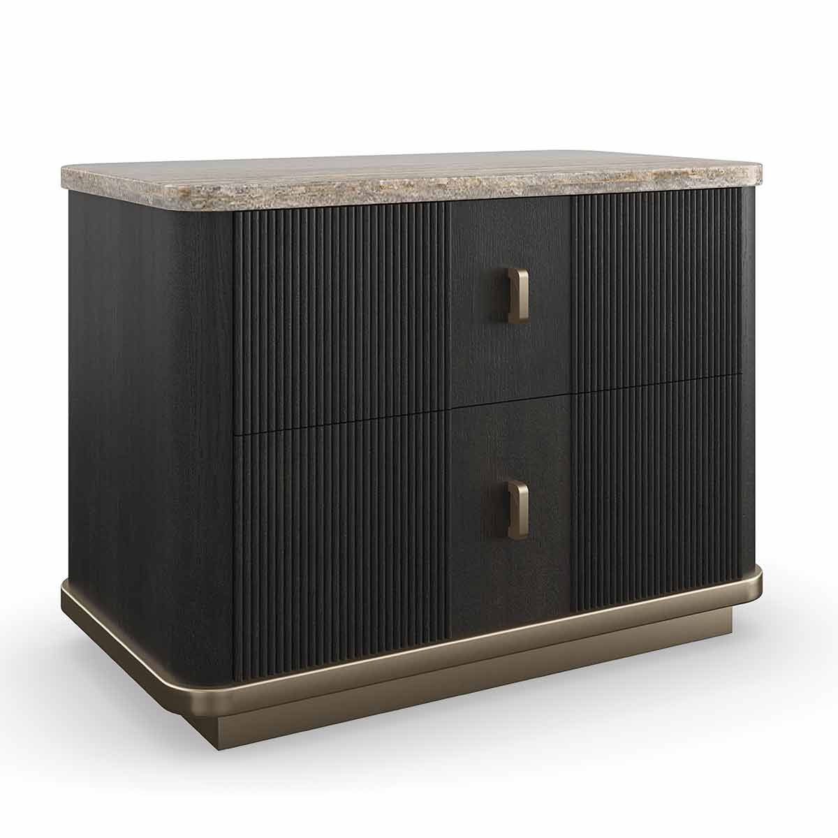 Rhythm Nightstand | Caracole Modern Principles Collection | Elegant Contemporary Luxury Exclusive Designer Furniture