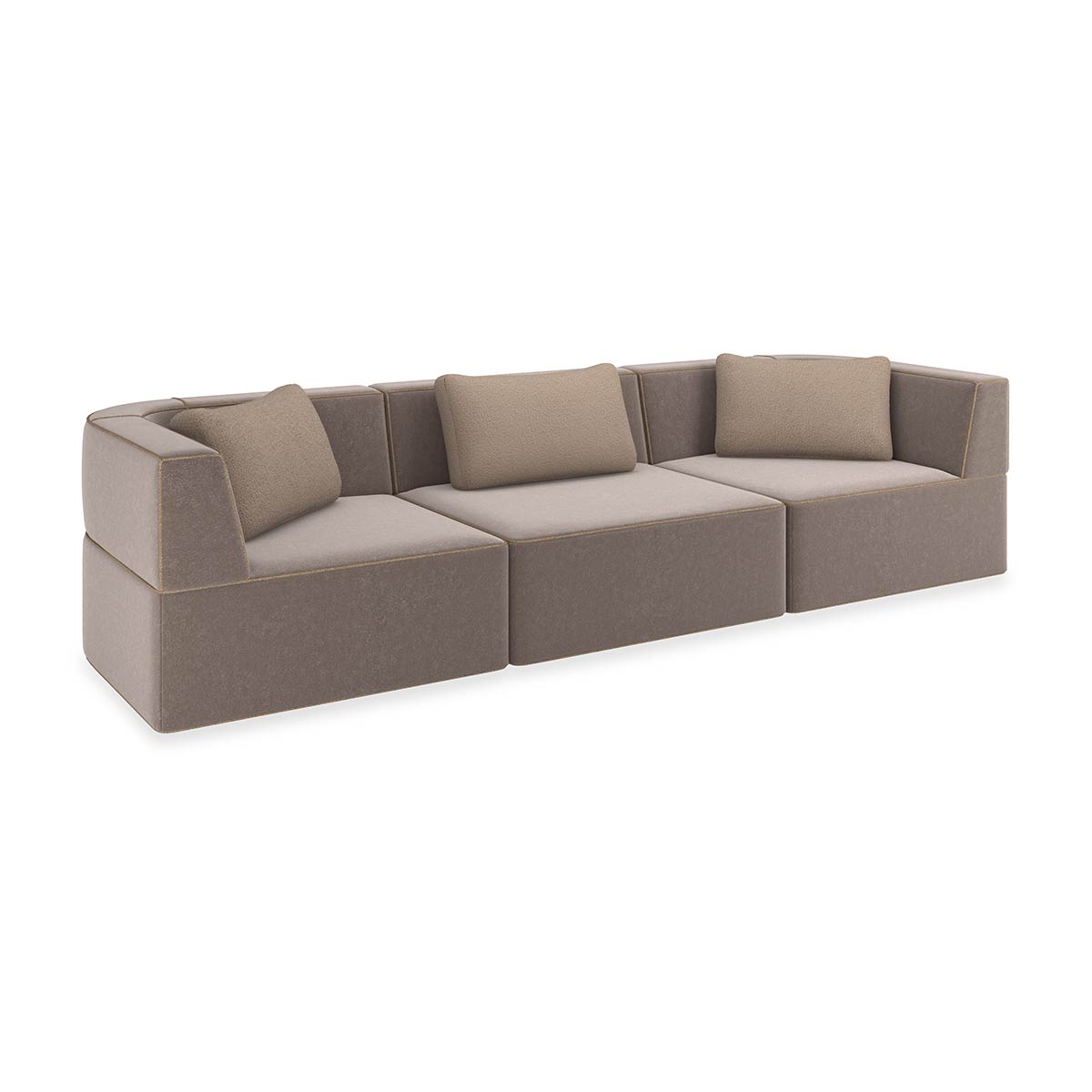 Marbella Sectional | Caracole Classic Collection – Modern Resort | Elegant Contemporary Luxury Exclusive Designer Furniture
