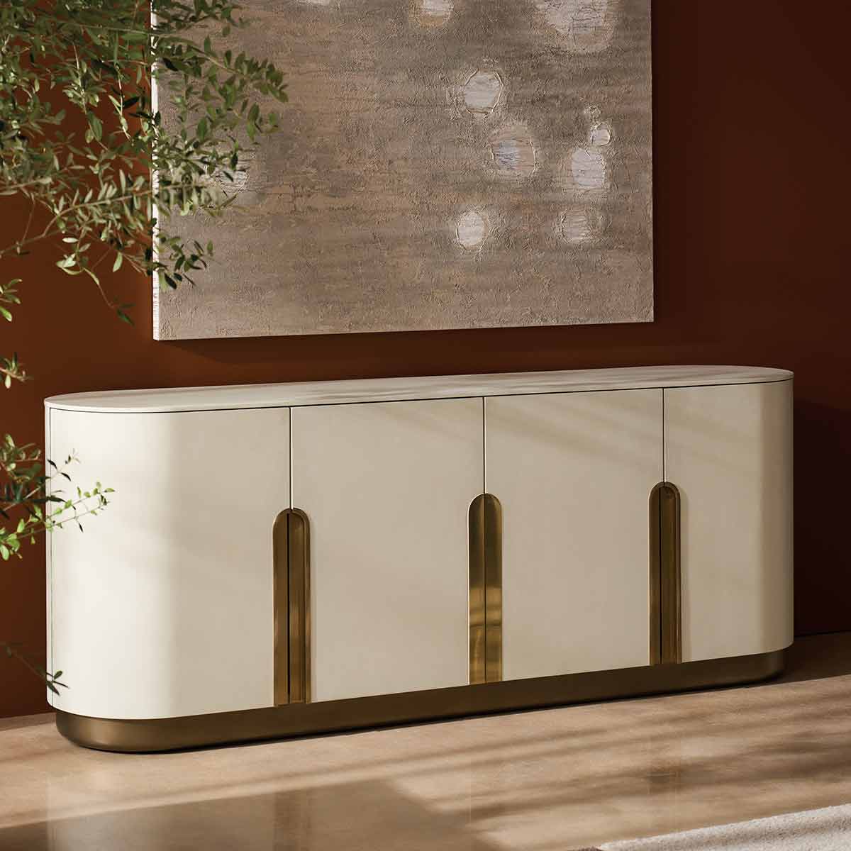 Tangier Sideboard | Caracole Classic Collection – Modern Resort | Elegant Contemporary Luxury Exclusive Designer Furniture