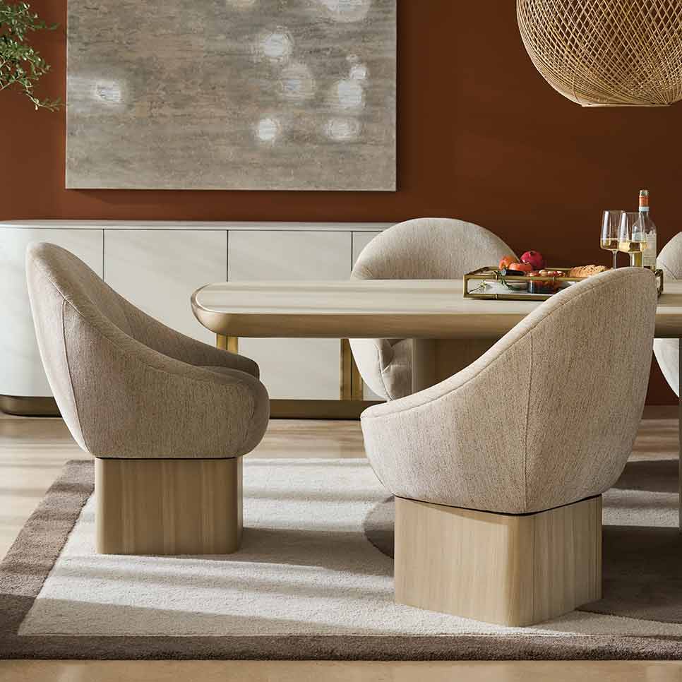 Palma Dining Chair | Caracole Classic Collection – Modern Resort | Elegant Contemporary Luxury Exclusive Designer Furniture