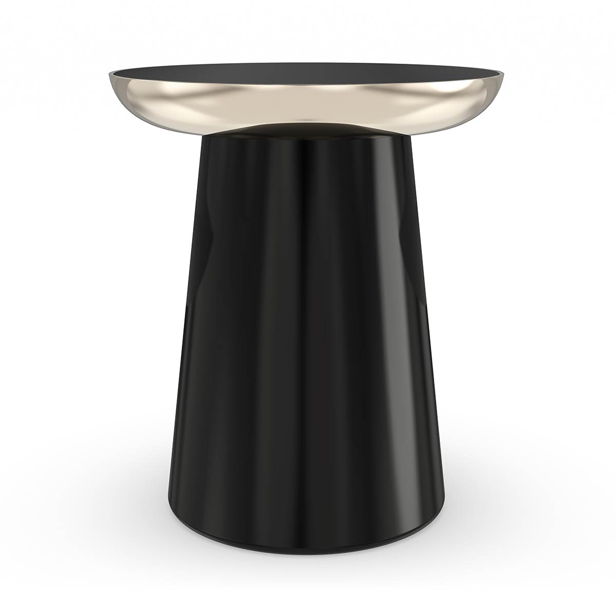 Umbra Side Table | Caracole Signature Collection | Elegant Contemporary Luxury Exclusive Designer Furniture