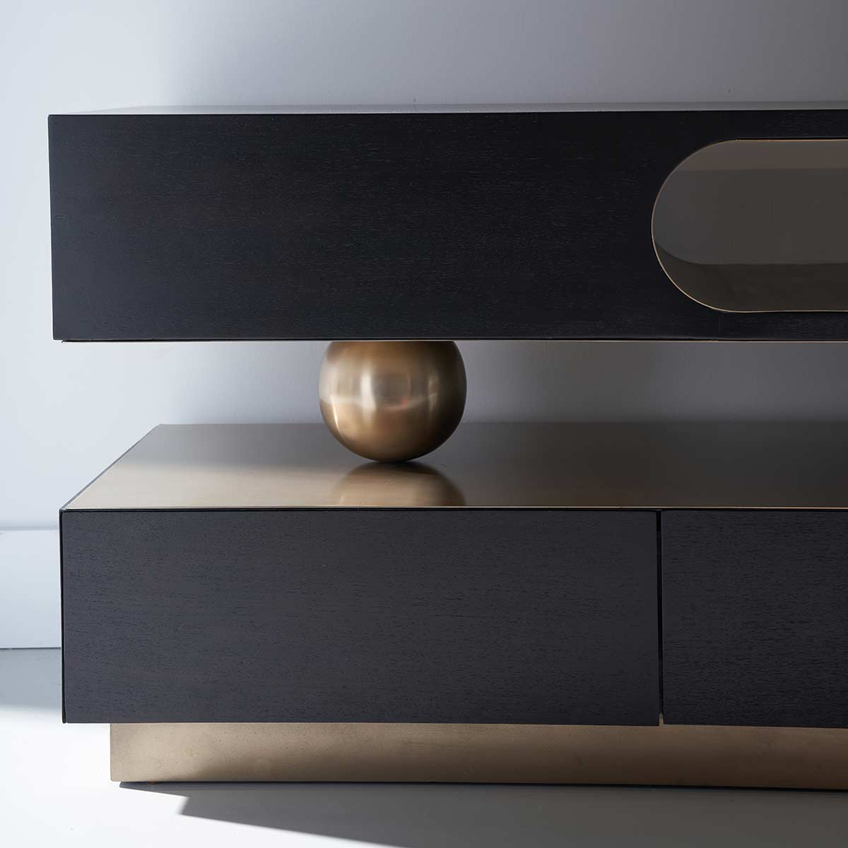 Harmony Media Unit | Caracole Modern Principles Collection | Elegant Contemporary Luxury Exclusive Designer Furniture