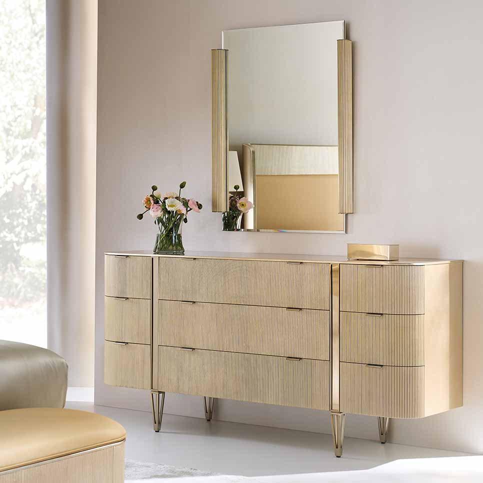 Love at First Sight Dresser | Caracole Classic Collection | Elegant Contemporary Luxury Exclusive Designer Furniture