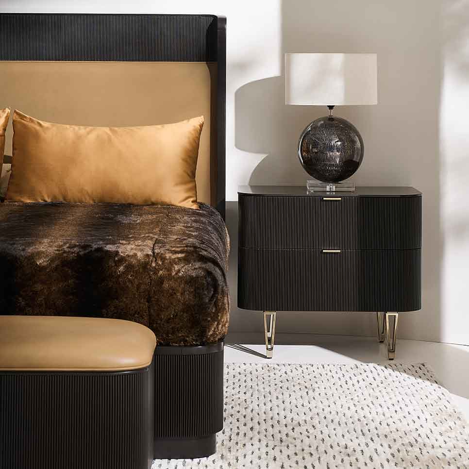 True Love Nightstand | Caracole Classic Collection | Elegant Contemporary Luxury Exclusive Designer Furniture
