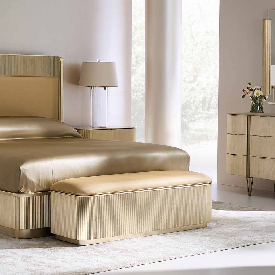 Fall in Love Bed | Caracole Classic Collection | Elegant Contemporary Luxury Exclusive Designer Furniture