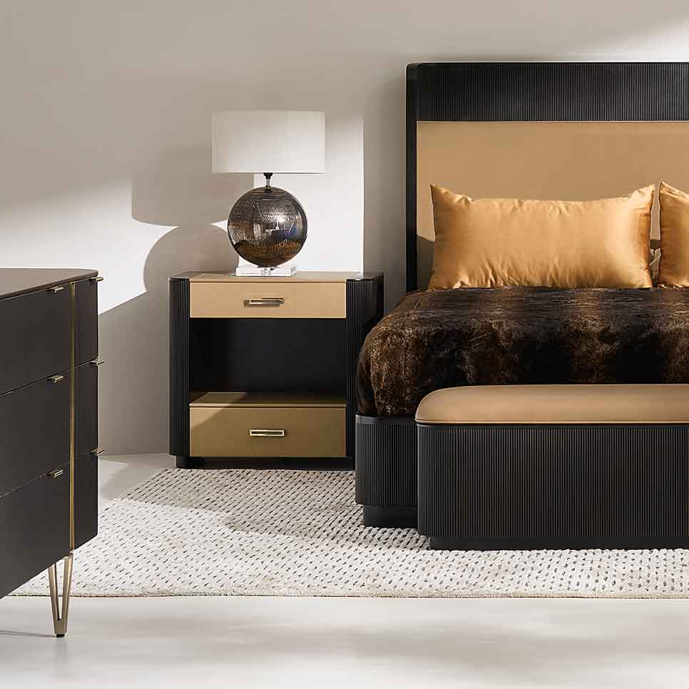 Fall in Love Bed | Caracole Classic Collection | Elegant Contemporary Luxury Exclusive Designer Furniture