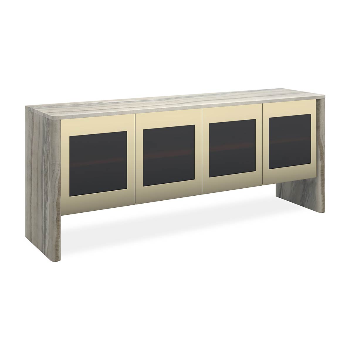 Sojourn Sideboard | Caracole Classic Collection | Elegant Contemporary Luxury Exclusive Designer Furniture