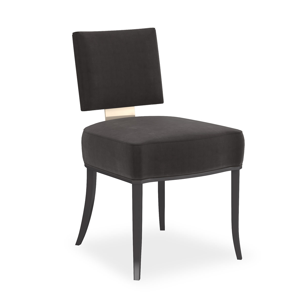 Reserved Seating Dining Side Chair | Caracole Classic Collection | Elegant Contemporary Luxury Exclusive Designer Furniture