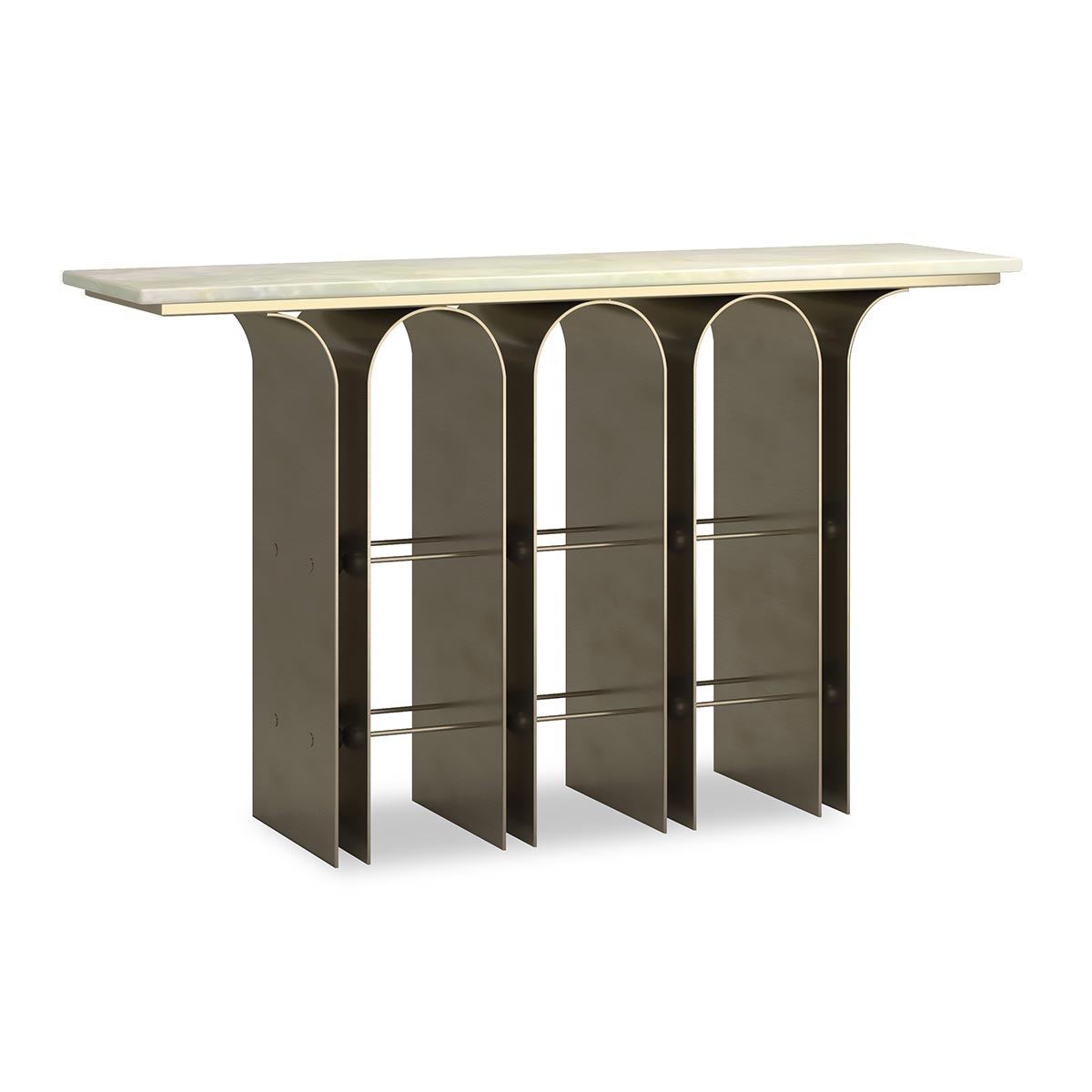 Nexus Console | Caracole Classic | Elegant Contemporary Luxury Exclusive Designer Furniture
