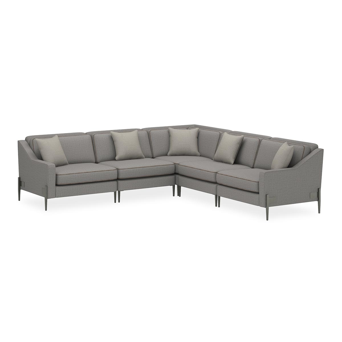 Remix Sectional | Caracole Classic Collection | Elegant Contemporary Luxury Exclusive Designer Furniture