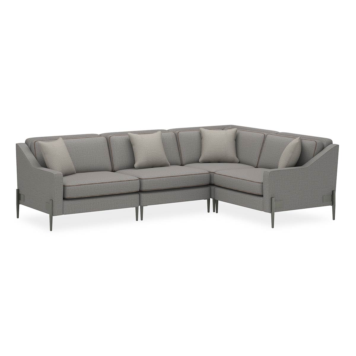 Remix Sectional | Caracole Classic Collection | Elegant Contemporary Luxury Exclusive Designer Furniture