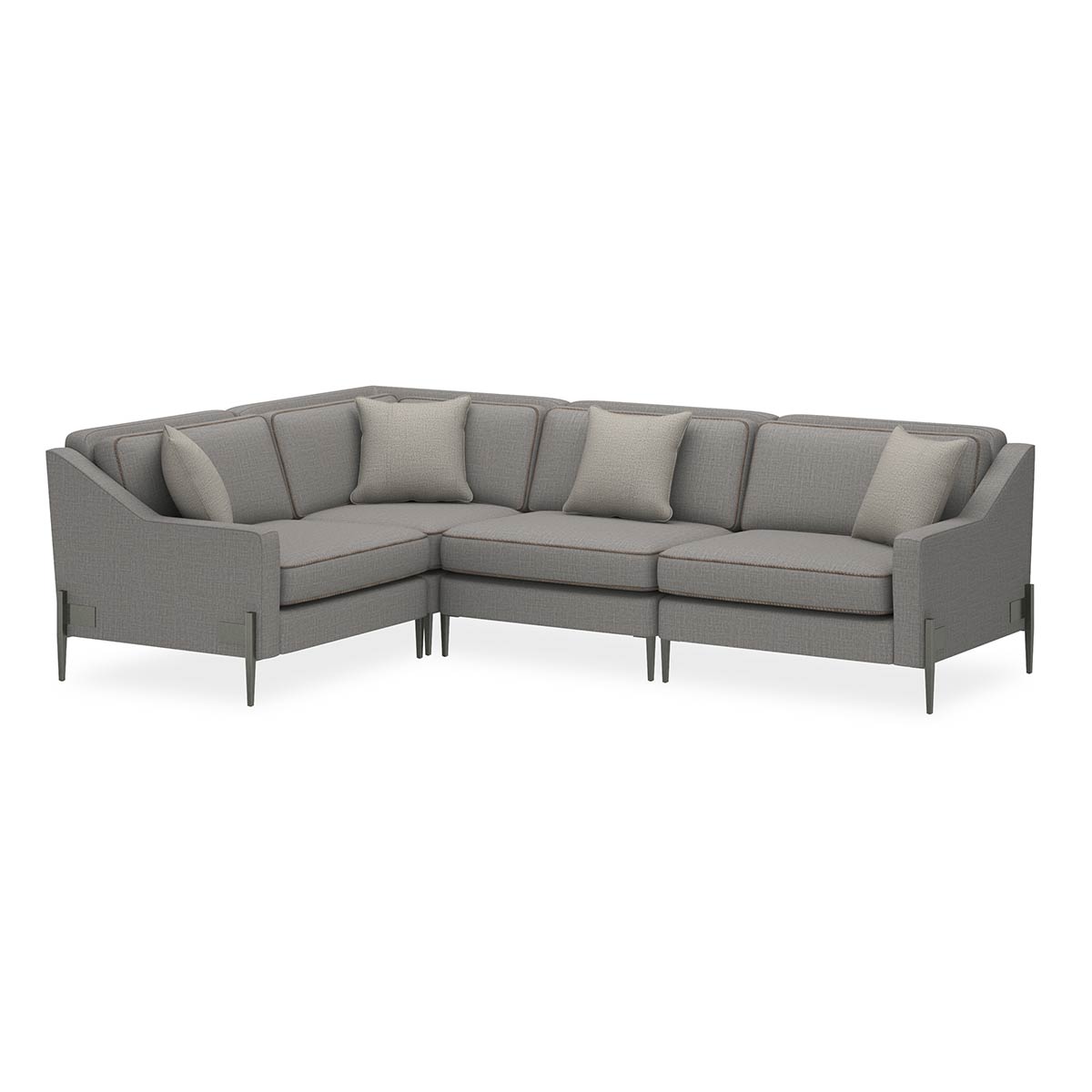 Remix Sectional | Caracole Classic Collection | Elegant Contemporary Luxury Exclusive Designer Furniture