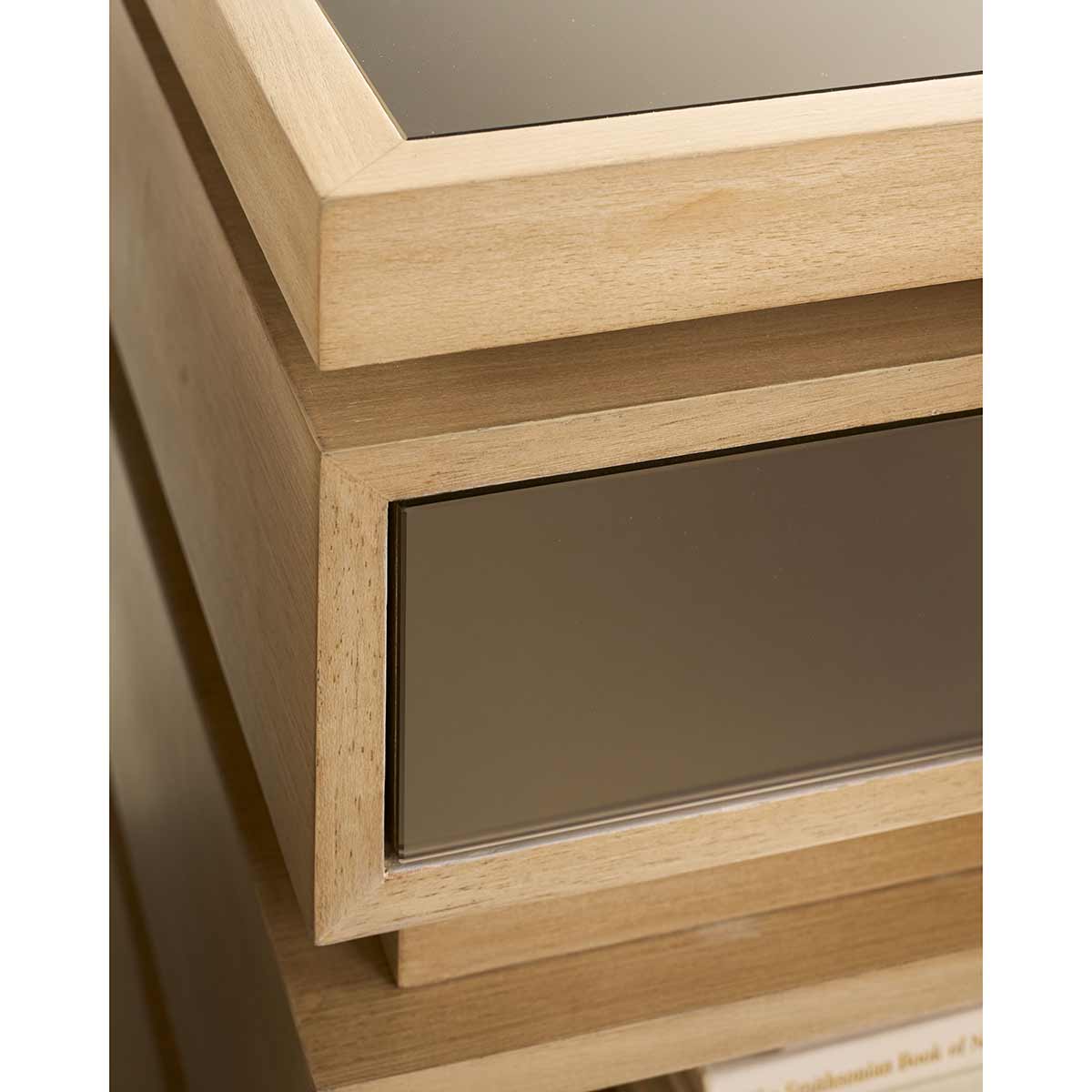 La Moda End Table Petite | Caracole Classic Collection | Elegant Contemporary Luxury Exclusive Designer Furniture