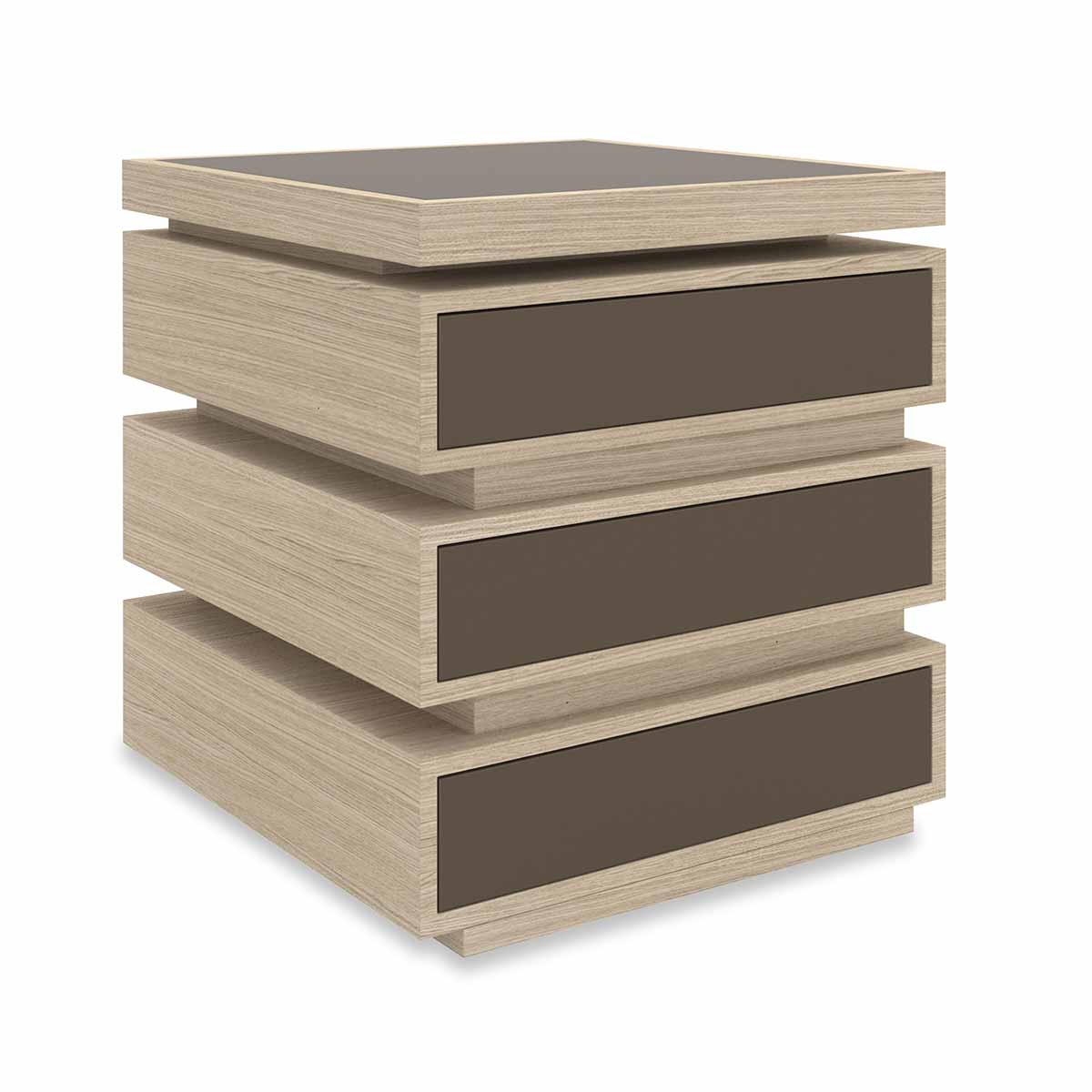 La Moda End Table Petite | Caracole Classic Collection | Elegant Contemporary Luxury Exclusive Designer Furniture