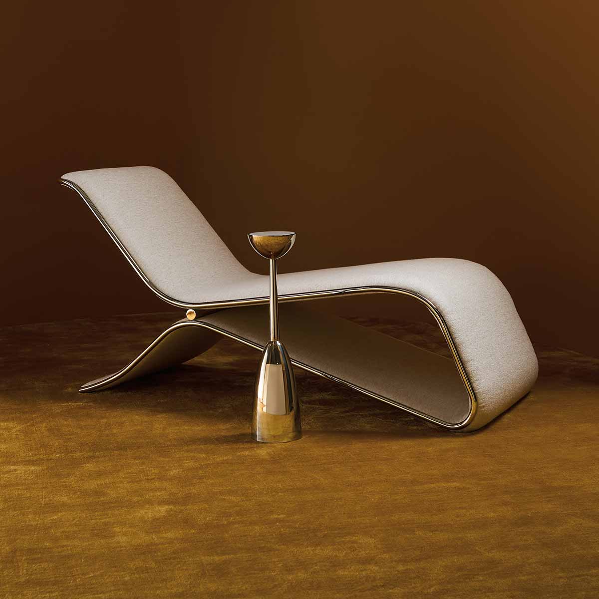 Parallax Chaise | Caracole Classic Collection | Elegant Contemporary Luxury Exclusive Designer Furniture