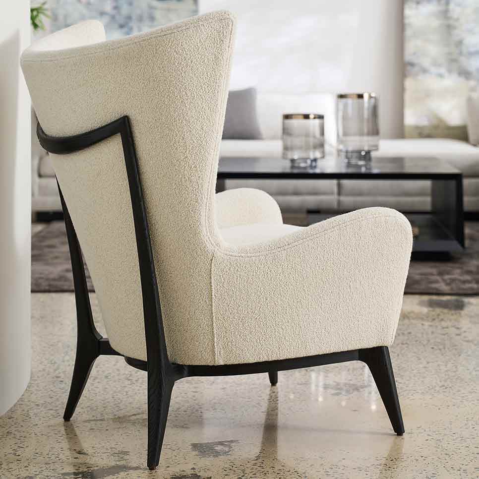 What’s New Pussycat Accent Chair | Caracole Classic Collection | Elegant Contemporary Luxury Exclusive Designer Furniture