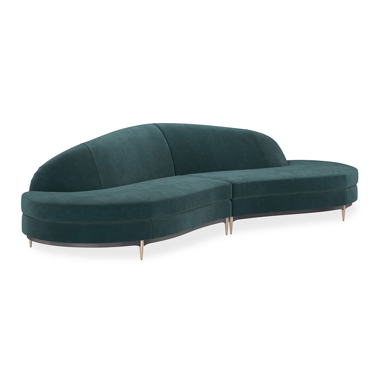 Three's Company Sectional Sofa | Caracole Classic Collection | Elegant Contemporary Luxury Exclusive Designer Furniture
