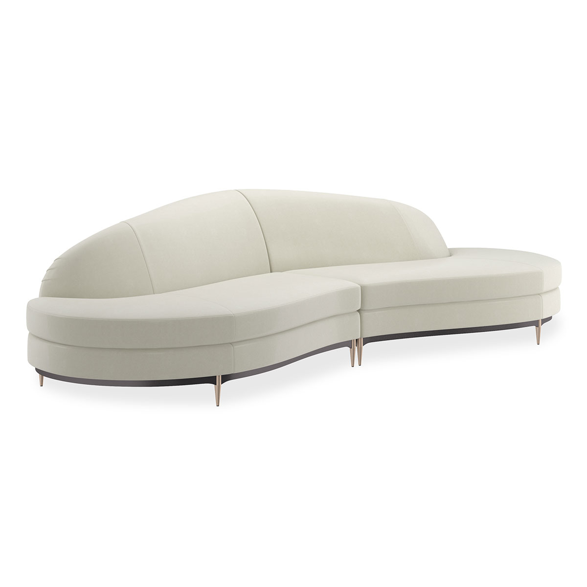 Three's Company Sectional Sofa | Caracole Classic Collection | Elegant Contemporary Luxury Exclusive Designer Furniture