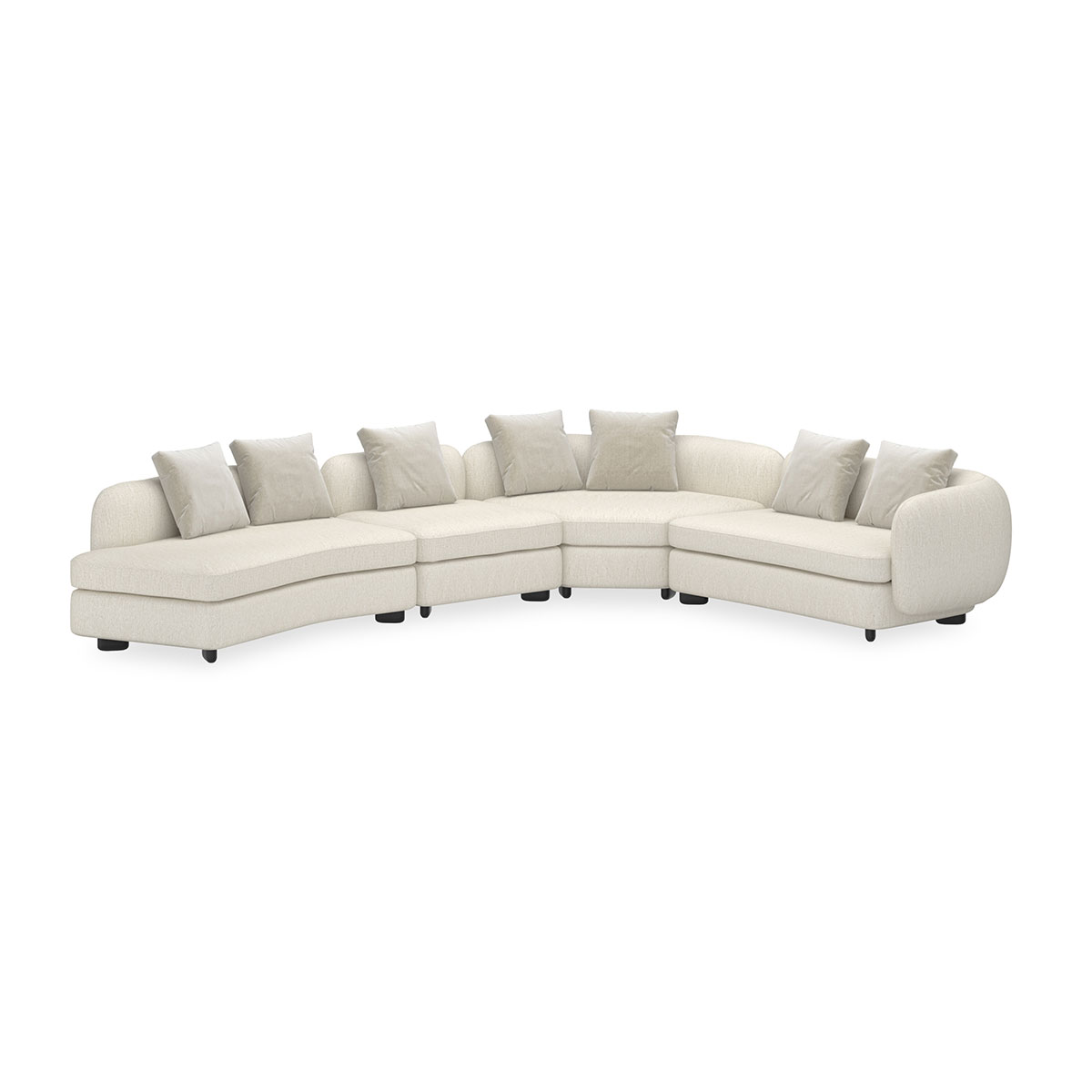 Lumi Sectional | Caracole Classic Collection | Elegant Contemporary Luxury Exclusive Designer Furniture