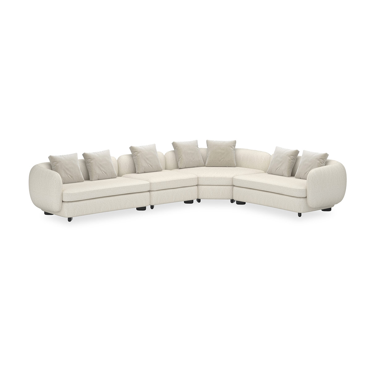 Lumi Sectional | Caracole Classic Collection | Elegant Contemporary Luxury Exclusive Designer Furniture