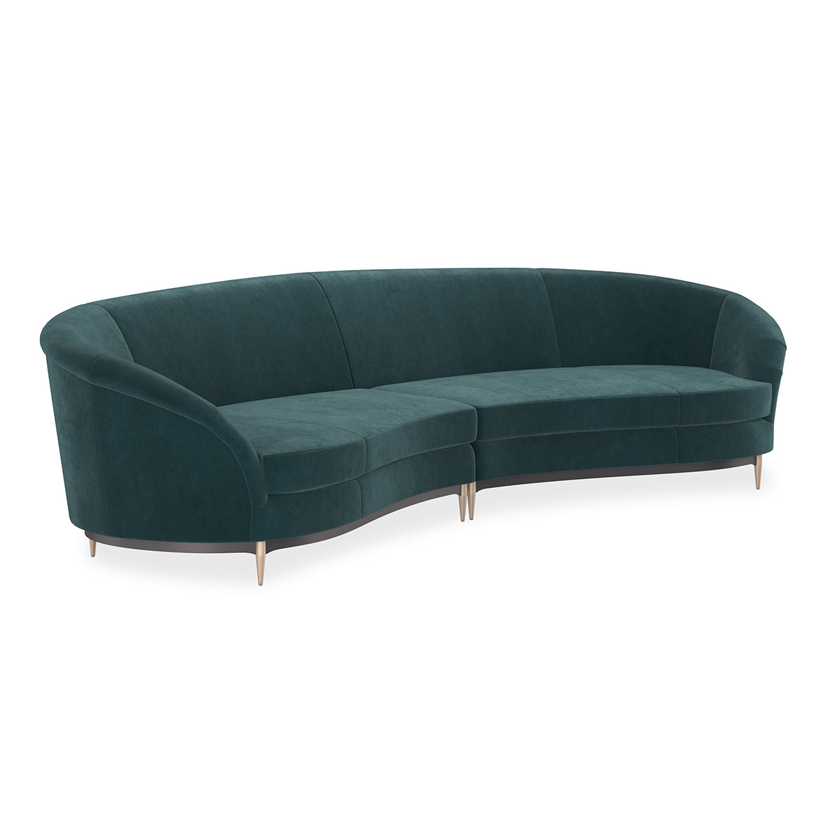 Three's Company Sectional Sofa | Caracole Classic Collection | Elegant Contemporary Luxury Exclusive Designer Furniture