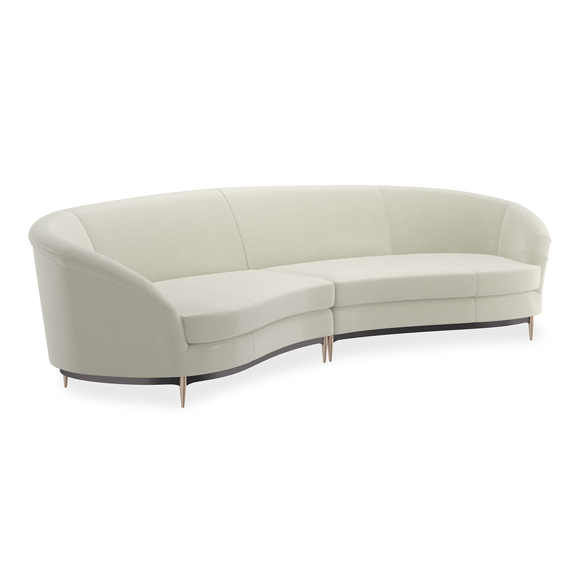 Three's Company Sectional Sofa | Caracole Classic Collection | Elegant Contemporary Luxury Exclusive Designer Furniture