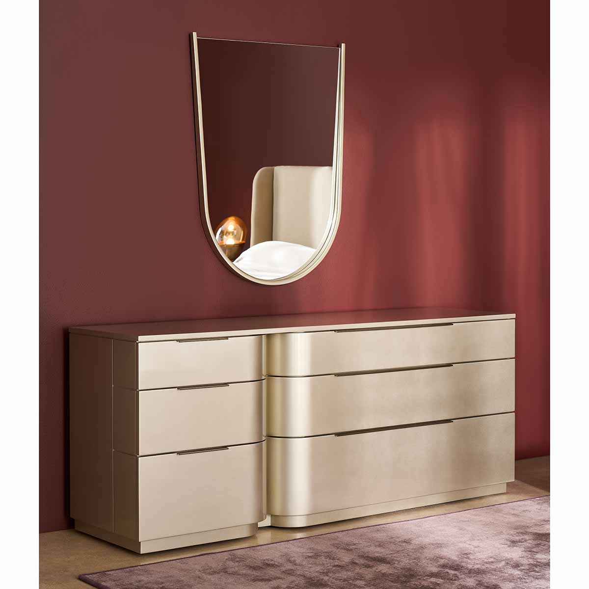 Oblique Dresser | Caracole Classic Collection | Elegant Contemporary Luxury Exclusive Designer Furniture