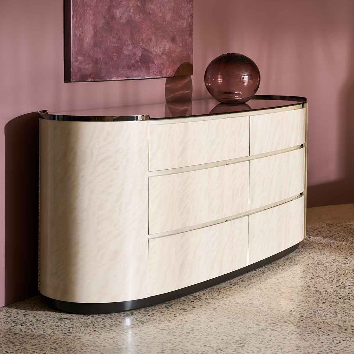 Muse Dresser | Caracole Classic Collection | Elegant Contemporary Luxury Exclusive Designer Furniture