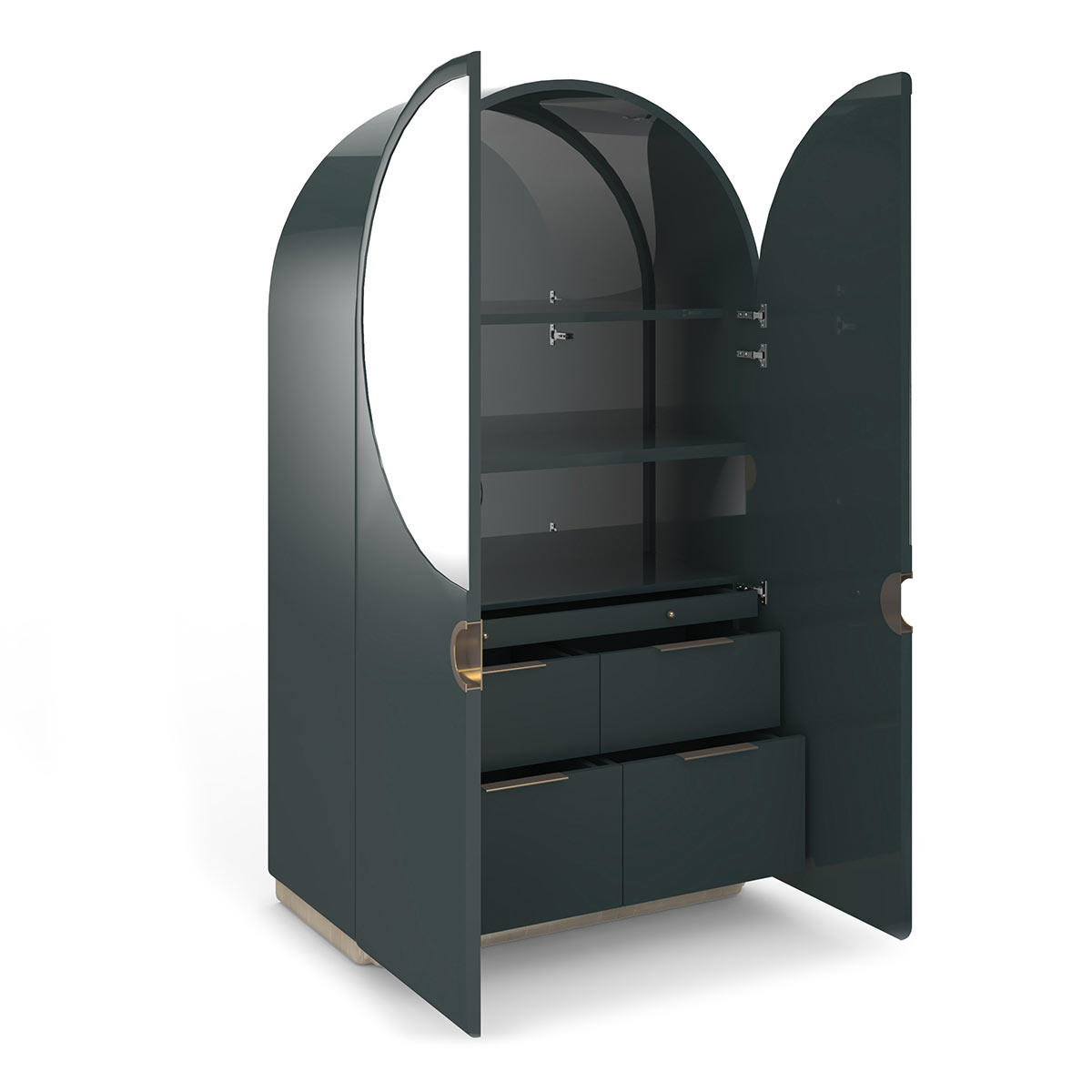 Gelee Armoire – Apatite | Caracole Classic Collection | Elegant Contemporary Luxury Exclusive Designer Furniture