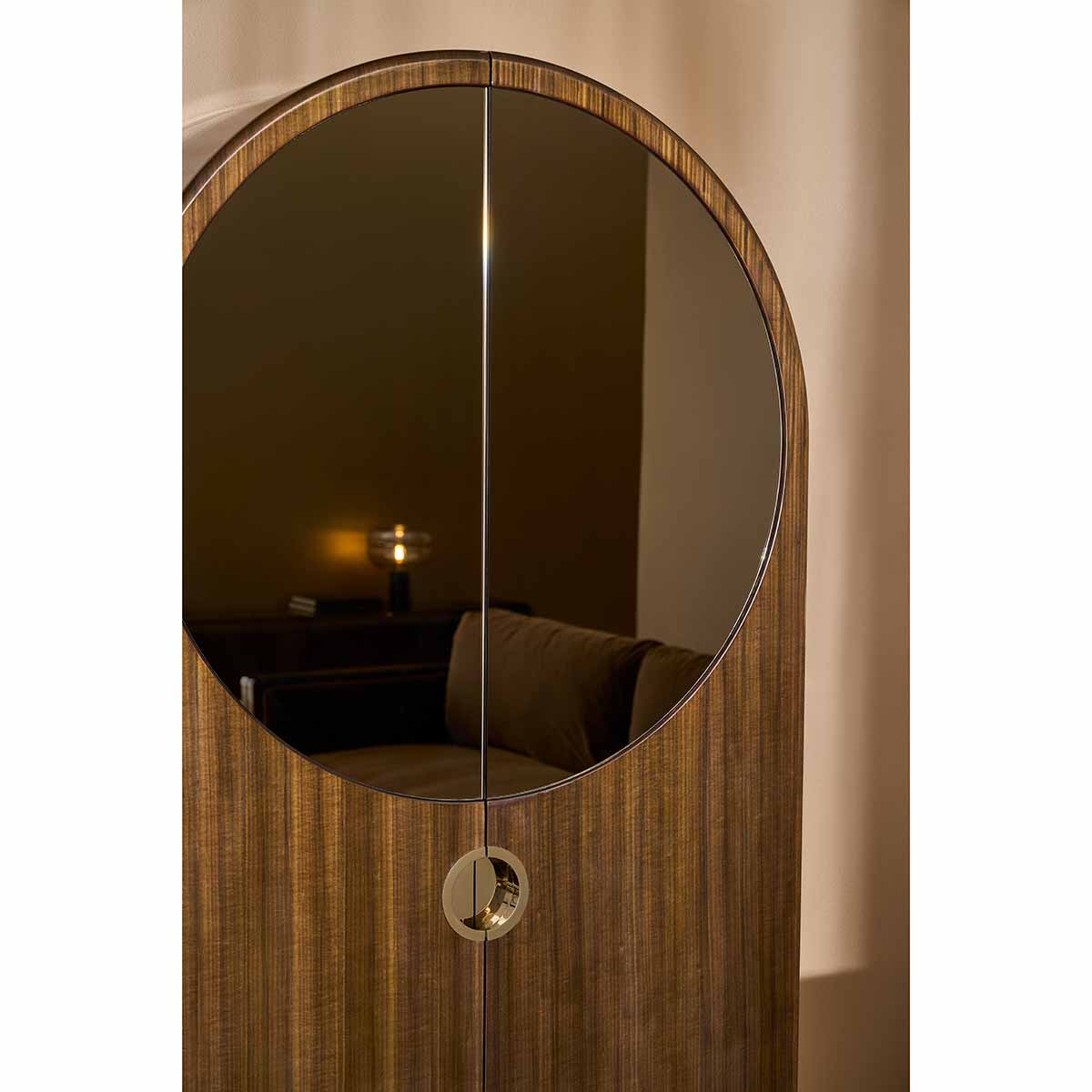 Gelee Armoire – Caramello | Caracole Fall 2024 Collection | Elegant Contemporary Luxury Exclusive Designer Furniture