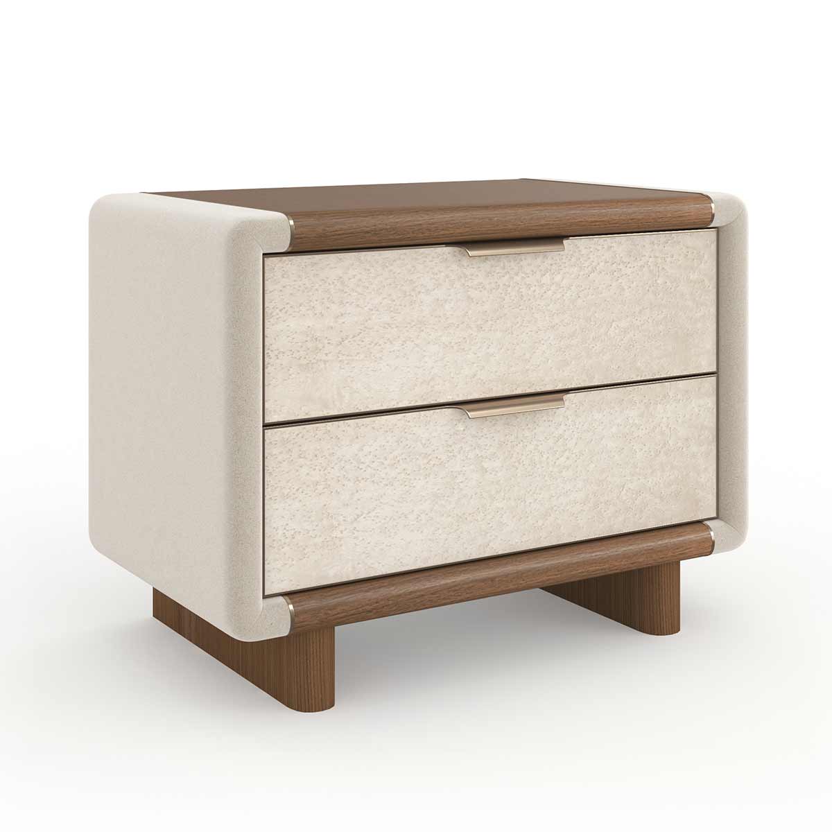 Botero Large Nightstand | Caracole Classic Collection | Elegant Contemporary Luxury Exclusive Designer Furniture