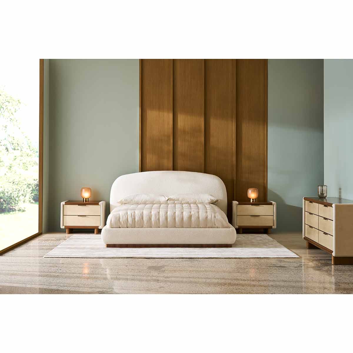Botero Bed | Caracole Classic Collection | Elegant Contemporary Luxury Exclusive Designer Furniture