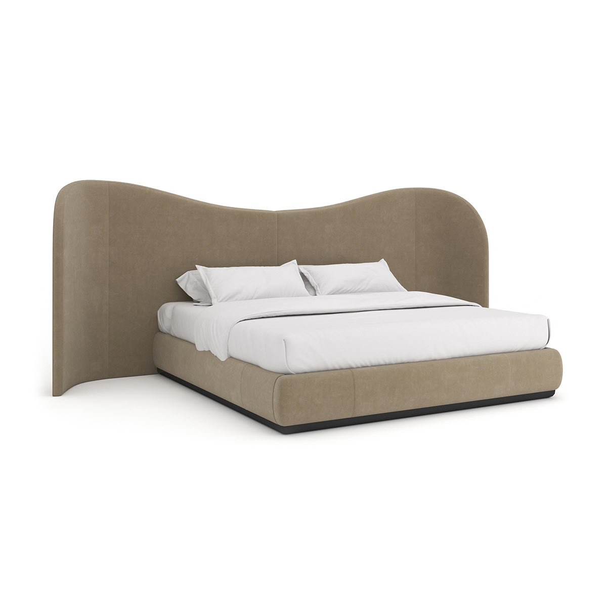 Clio Bed | Caracole Classic Collection | Elegant Contemporary Luxury Exclusive Designer Furniture