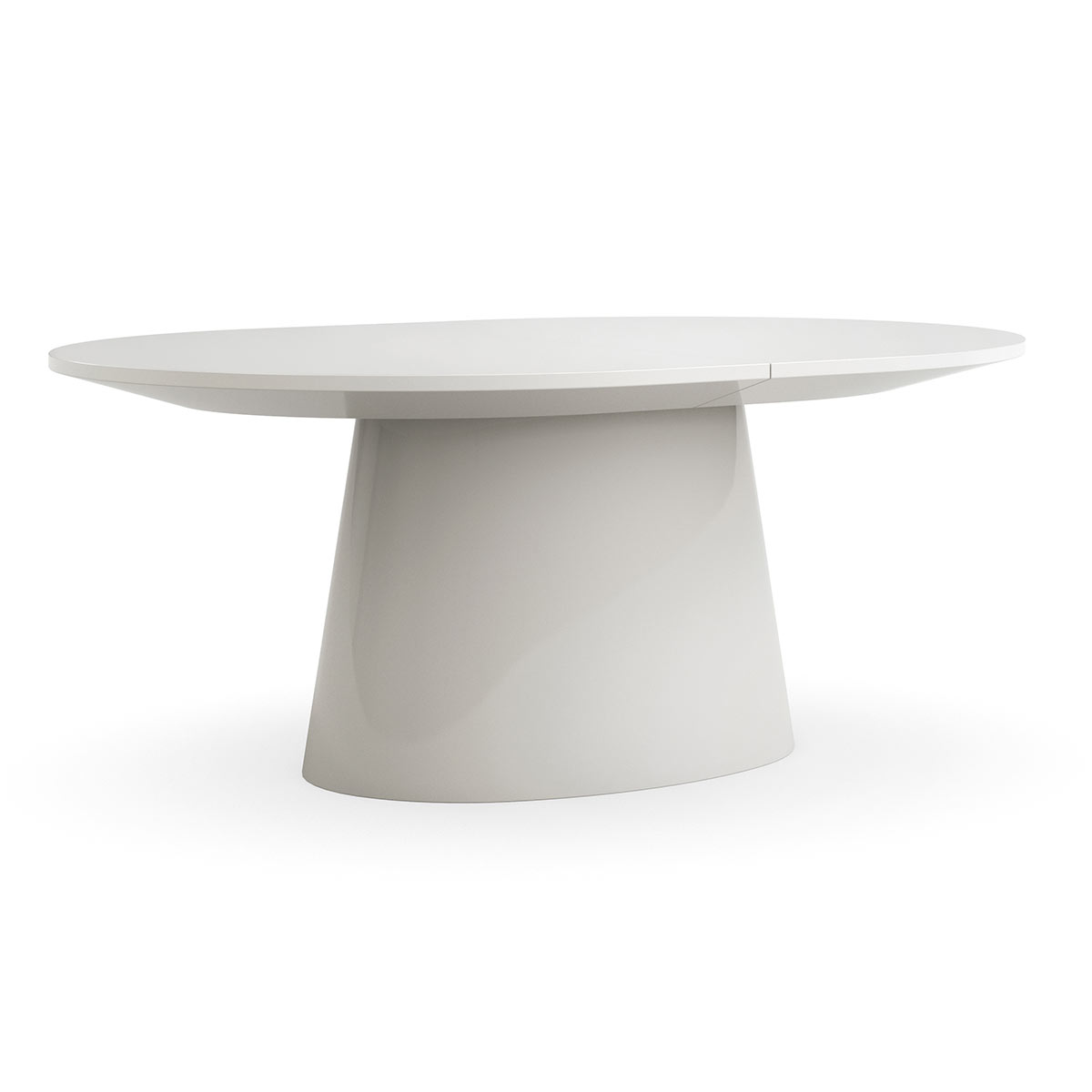 Paragon Dining Table – Blanc | Caracole Fall 2024 | Elegant Contemporary Luxury Exclusive Designer Furniture