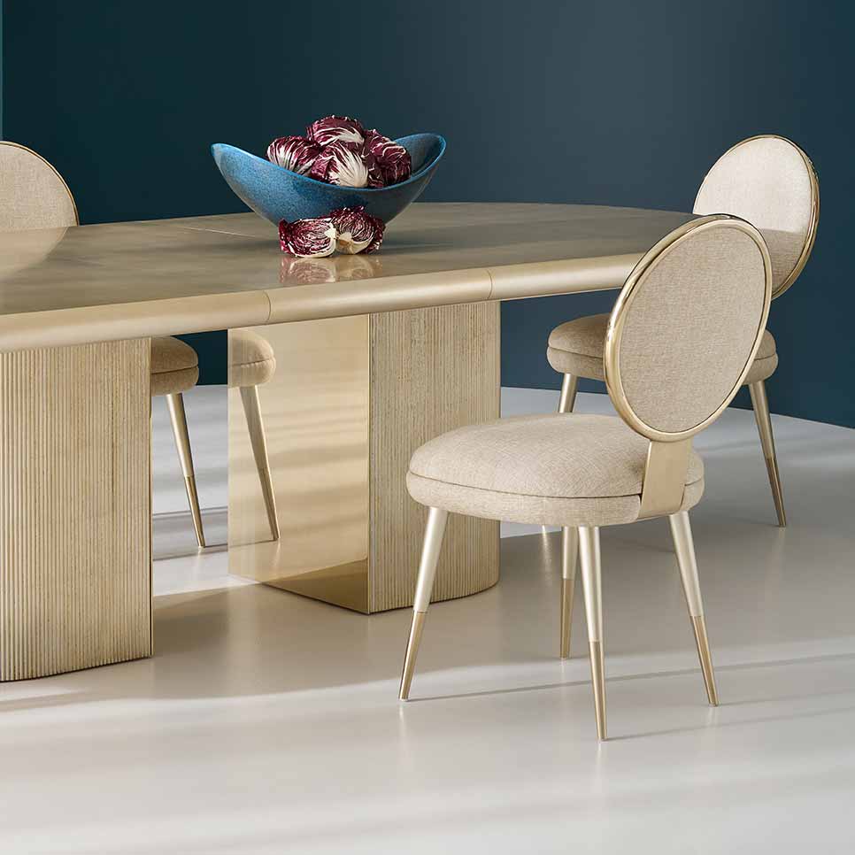 Love Dining Table | Caracole Classic Collection | Elegant Contemporary Luxury Exclusive Designer Furniture