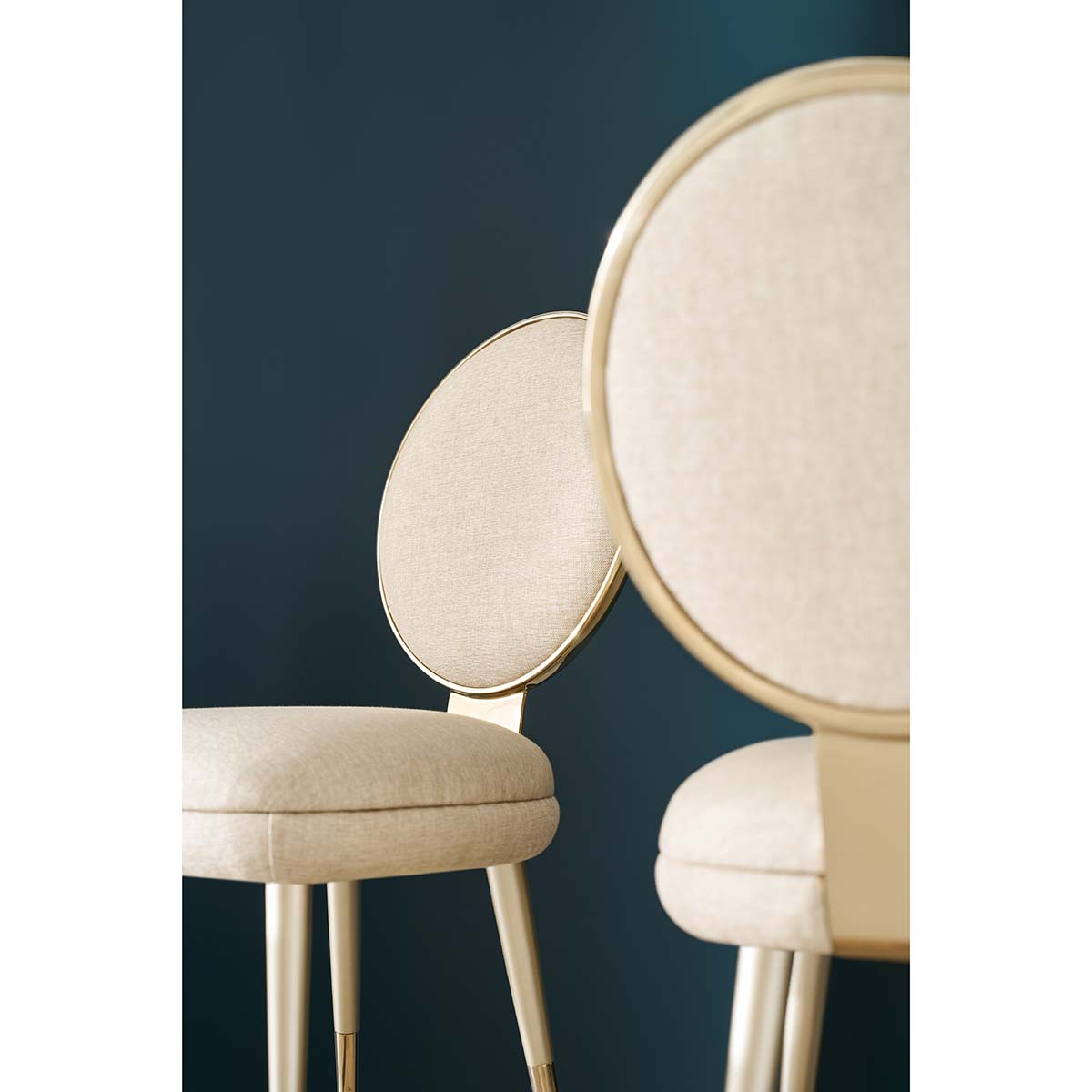 Apollo Dining Chair | Caracole Classic Collection | Elegant Contemporary Luxury Exclusive Designer Furniture