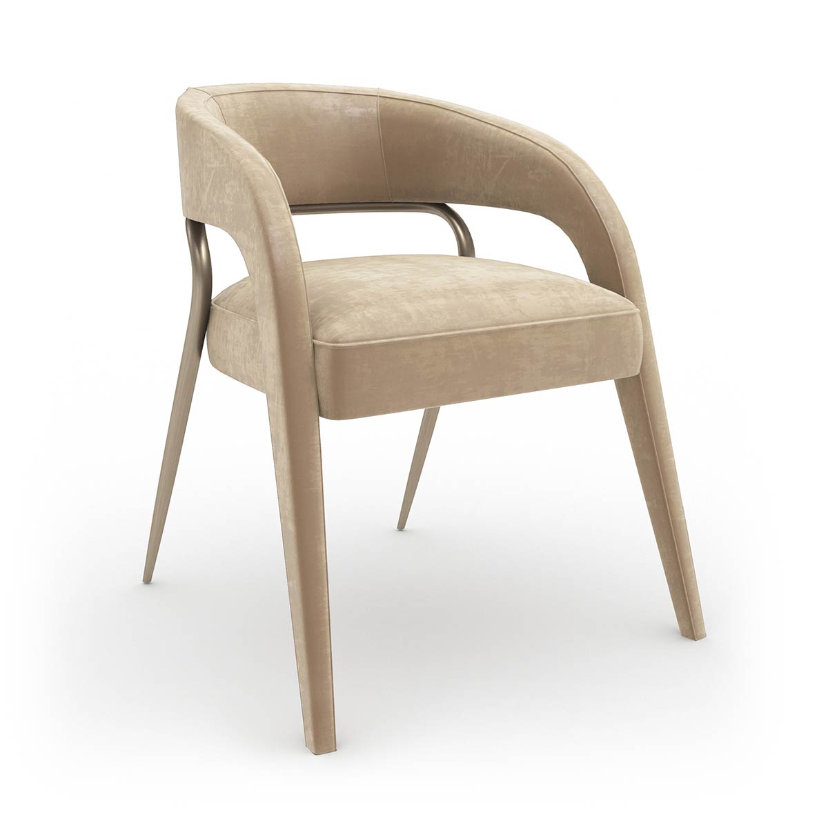 Gazelle Dining Chair | Caracole Classic Collection | Elegant Contemporary Luxury Exclusive Designer Furniture